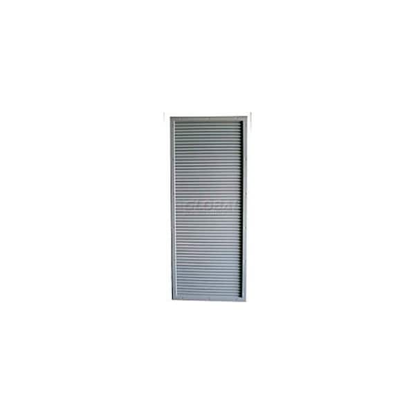 Assa Abloy CECO Door Louver Kit, Galvannealed Steel, 20"W X 24"H LV-IY-G20X12 - main